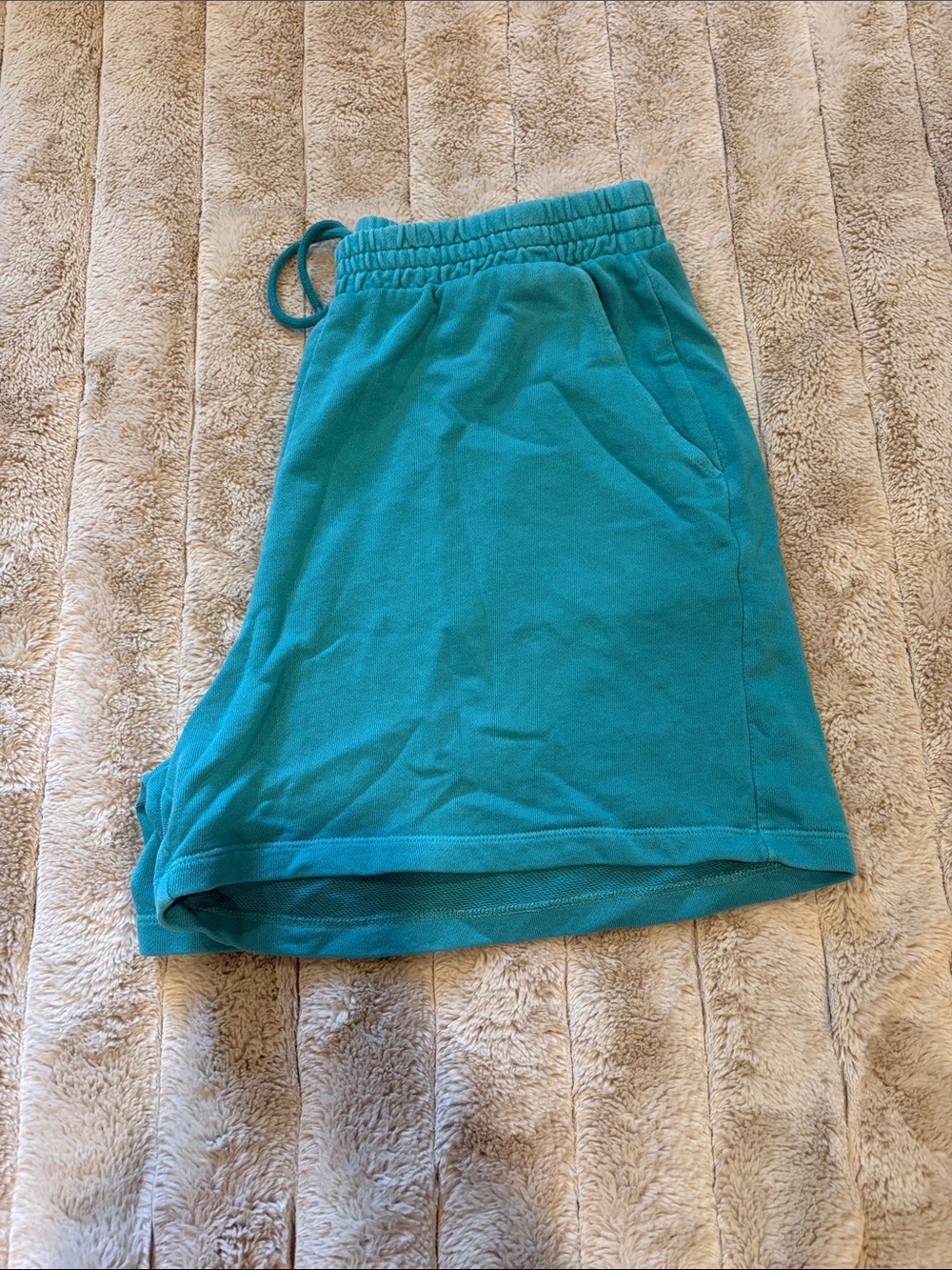 Old Navy Teal Women's Athletic Drawstring Shorts